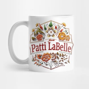 Patti LaBelle Flower Vintage Mug